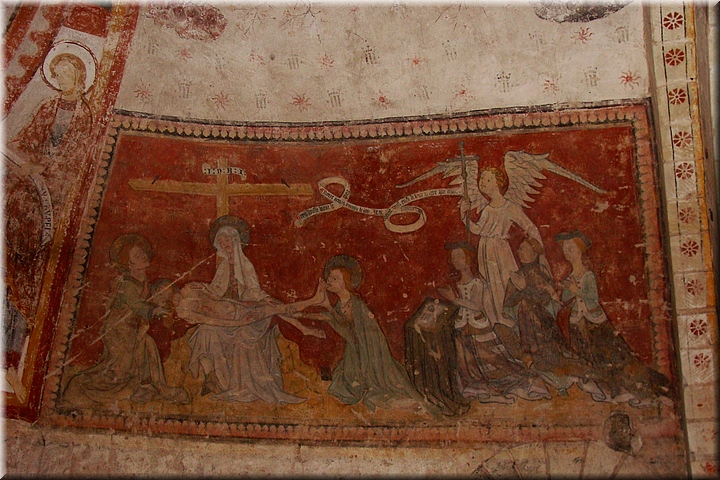 06900 Frescos -Cripta - Iglesia de St Agnan.JPG
